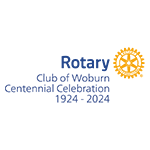 Rotary Club of Woburn Centennial Celebration - logo